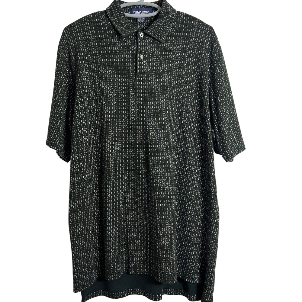 Polo Golf Ralph Lauren All Over Print Short Sleeve - Large